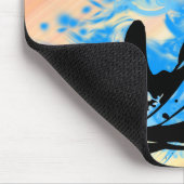 水上スキー マウスパッド (コーナー)