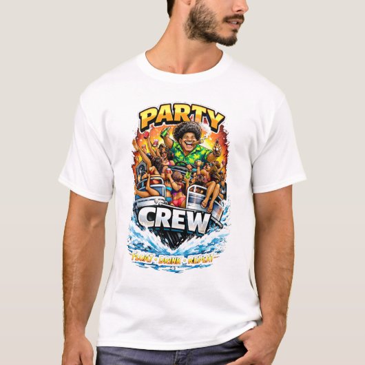水上パーティー Tシャツ (正面)
