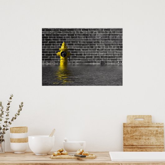 水上工事No 1 ポスター (キッチン)