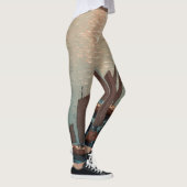 水上日本ののボート印刷レギンス レギンス (右)