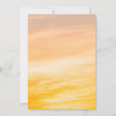 水上日没サービス招待状 (裏面)