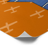 水上機航空冒険 ポスター (角)