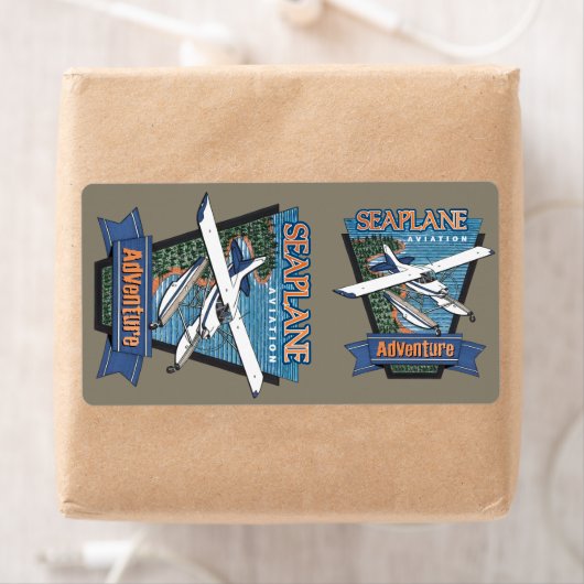 水上機航空冒険 ラベル (インサイチュ)