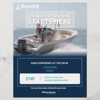 水上訓練チラシ チラシ