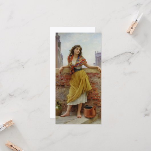 水上運搬女 カード (正面/裏面インサイチュ)