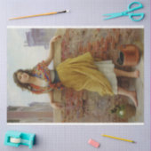 水上運搬女 薄葉紙 (クラフト)