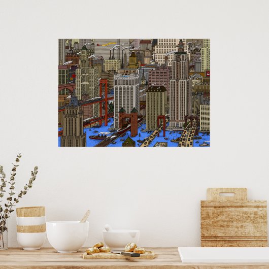 水上都市 ポスター (キッチン)