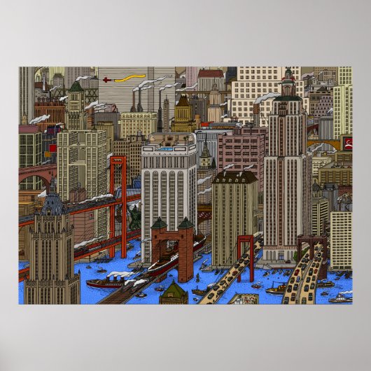 水上都市 ポスター (正面)