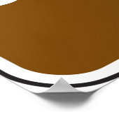 水上飛行機サイン ポスター (角)