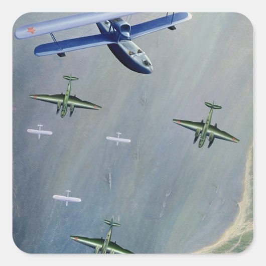 水上飛行機， 1933 スクエアシール (正面)