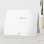 水下 – グリーティングカード (裏面)