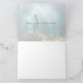 水下 – グリーティングカード (内部)