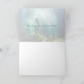 水下 – グリーティングカード (内部)