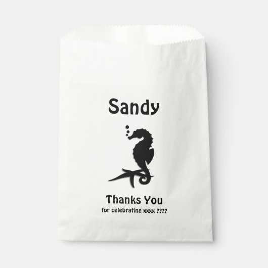 水中ありがとう祝グディーバッグ フェイバーバッグ (正面)