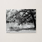 水中での反射ファインアートパズル ジグソーパズル (横)