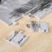 水中での反射ファインアートパズル ジグソーパズル (側面)