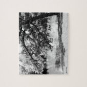 水中での反射ファインアートパズル ジグソーパズル (縦)