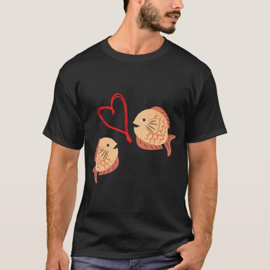 水中での恋愛 Tシャツ (正面)