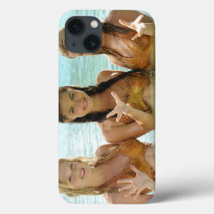 水中でポーズをグループ化 iPhone 13ケース