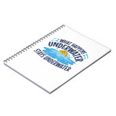 水中で何が起こるか ノートブック (左側)