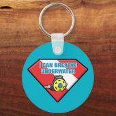 水中で呼吸できる キーホルダー (正面)