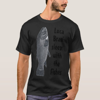 水中で泳ぐ魚 Tシャツ