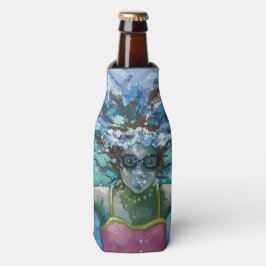 水中で泳ぐ ボトルクーラー