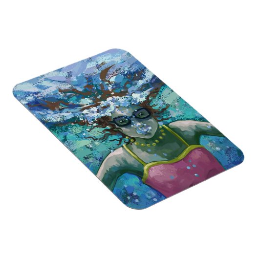 水中で泳ぐ マグネット (右側)