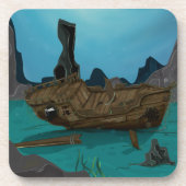 水中で難破する コースター (正面)