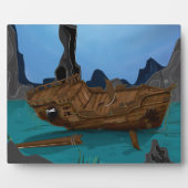 水中で難破する フォトプラーク (正面)