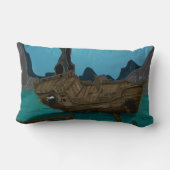 水中で難破する ランバークッション (裏面)