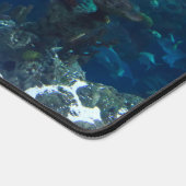 水中で魚を打つ デスクマット (コーナー)