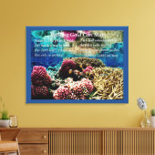 水中で キャンバスプリント (インサイチュ (リビング))