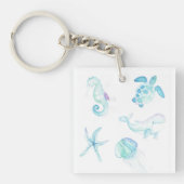 水中で キーホルダー (正面)