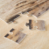 水中にベビーする象の群れ ジグソーパズル (側面)