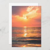 水中に沈む サンキューカード (正面/裏面)