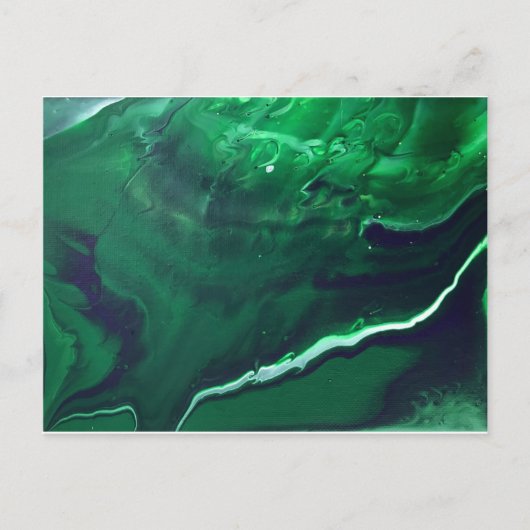 水中に沈められる ポストカード (正面)