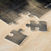 水中に立っているハルト・カマルグ・ポニー ジグソーパズル (側面)