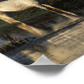 水中に立っているハルト・カマルグ・ポニー ポスター (角)