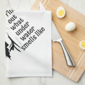 水中のにおい キッチンタオル (四つ折り)