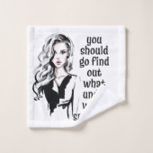 水中のにおい バスタオルセット (ウォッシュタオル)