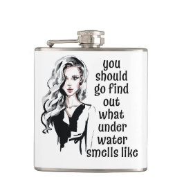 水中のにおい フラスク