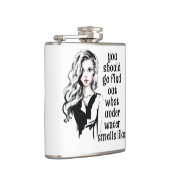 水中のにおい フラスク (右)