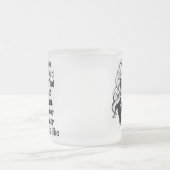 水中のにおい フロストグラスマグカップ (中央)