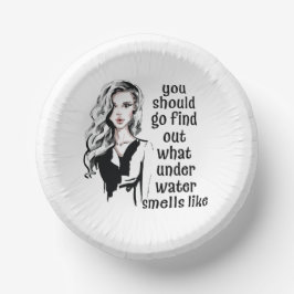 水中のにおい ペーパーボウル