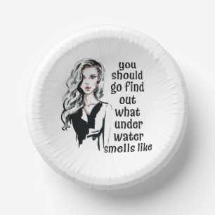 水中のにおい ペーパーボウル