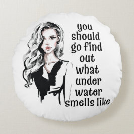 水中のにおい ラウンドクッション