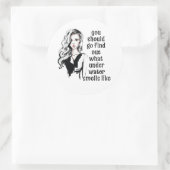 水中のにおい ラウンドシール (バッグ)