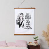 水中のにおい 吊り下げ型タペストリー (寝室)