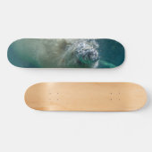 水中のシロクマ スケートボード (横)